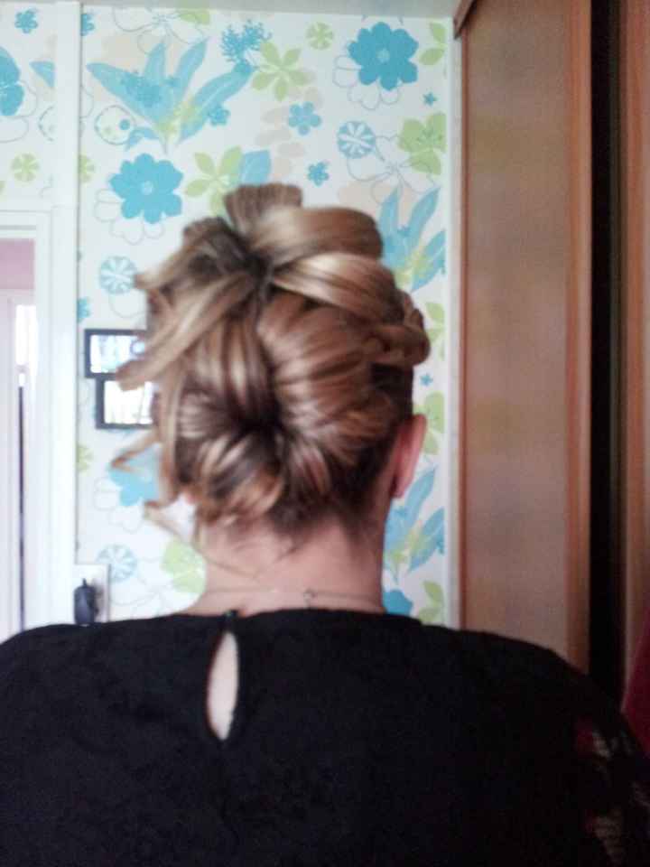 Premier essai coiffure  - 2