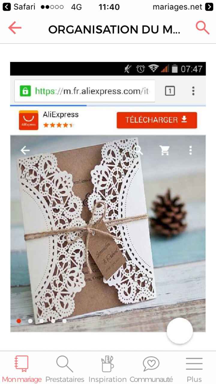  Faire part diy - 2
