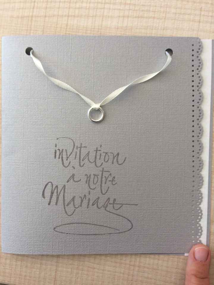  Faire part diy - 1