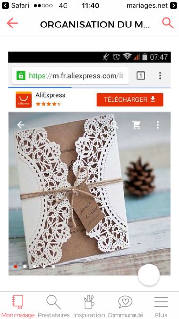  Faire part diy - 2