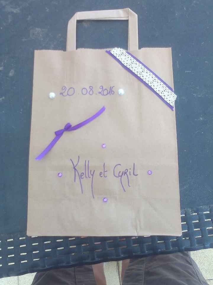 Sac en papier / kraft personnalisable - 1