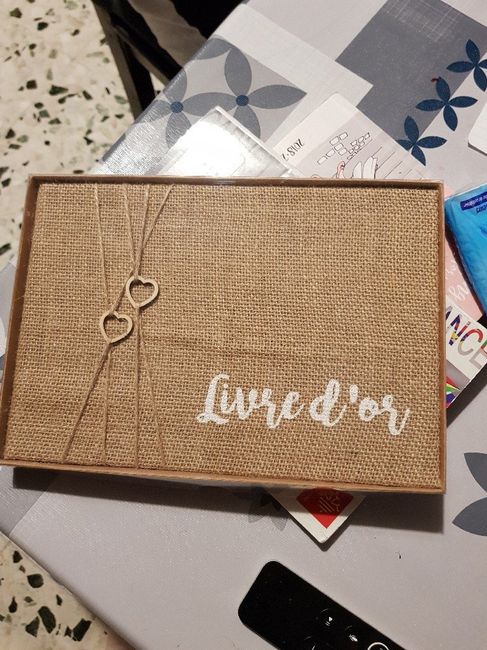 Livre d'or : DIY ou acheté ? 📒 - 1