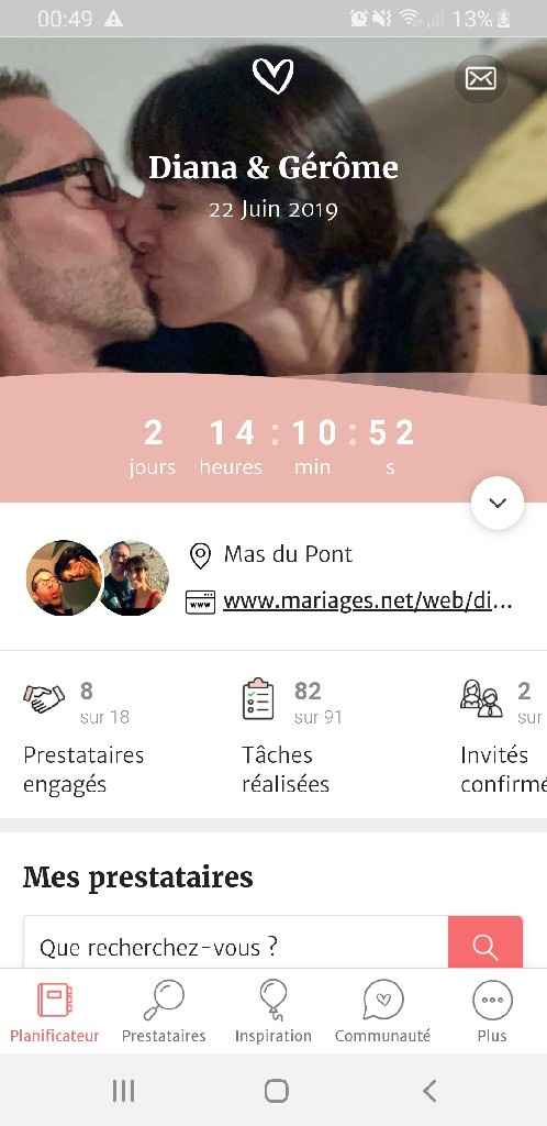 Les Futures Mariées du 22 juin sortez-les décomptes !  - 1