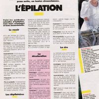 Epilation années 80