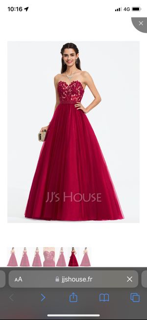 Commander sa robe sur internet ? 1