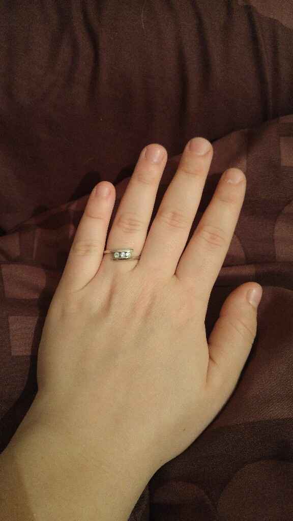 Avez-vous deux bagues : mariage & fiancailles ? - 1