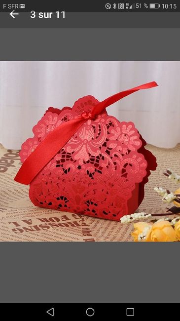 Boîte dragées wish 4