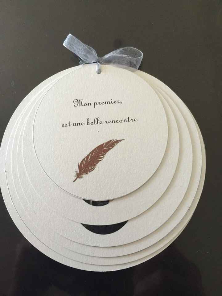 Faire part termine - 1