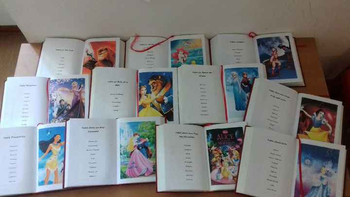 Plan de table disney - 1