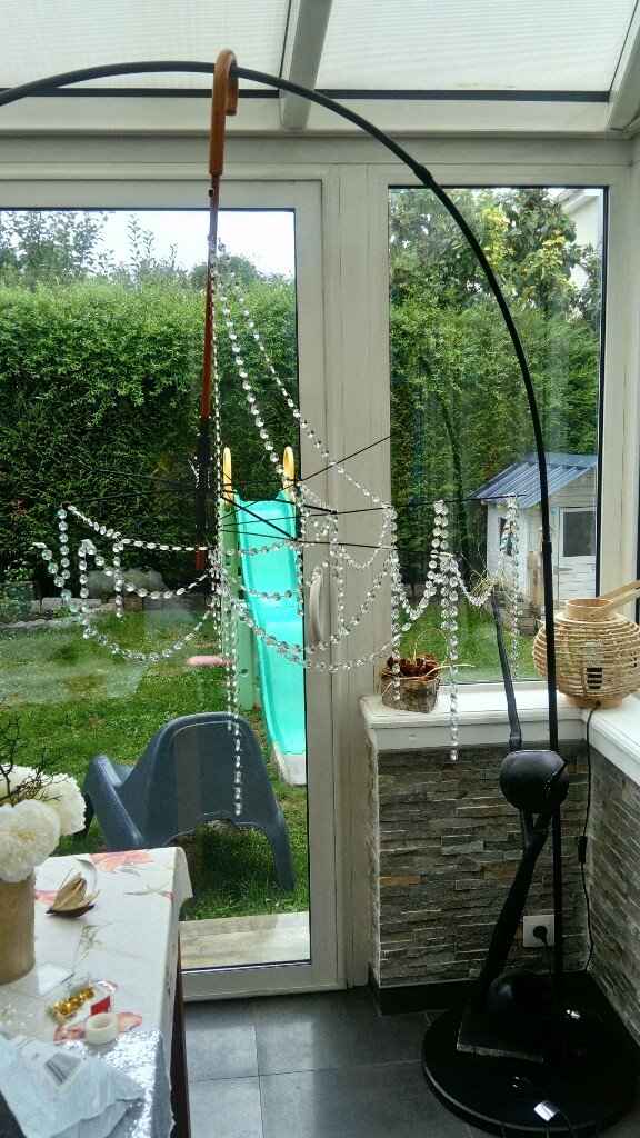 Fabriquer un lustre avec un parapluie - 1