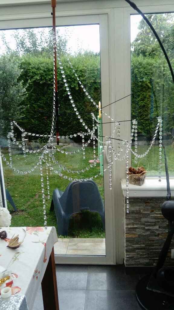 Fabriquer un lustre avec un parapluie - 2