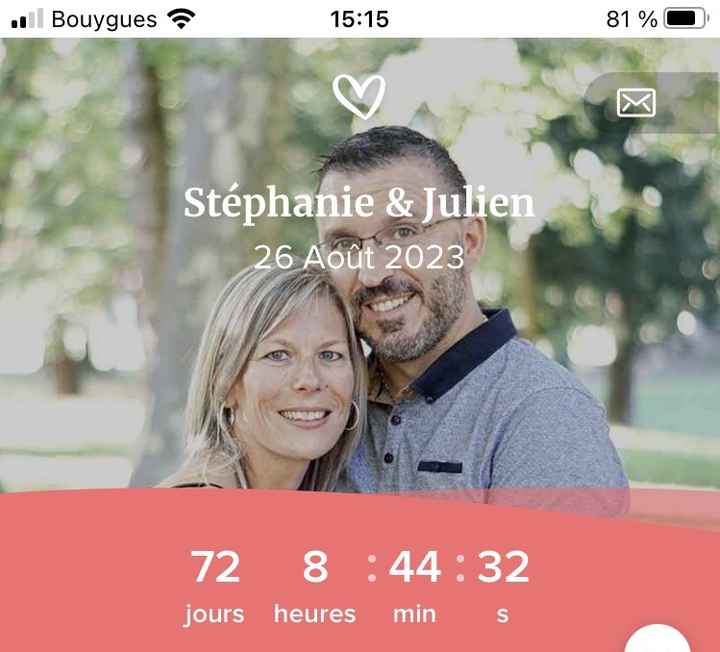 Capture depuis l'application mobile ton compte à rebours et partage-le ⏳😍 - 1