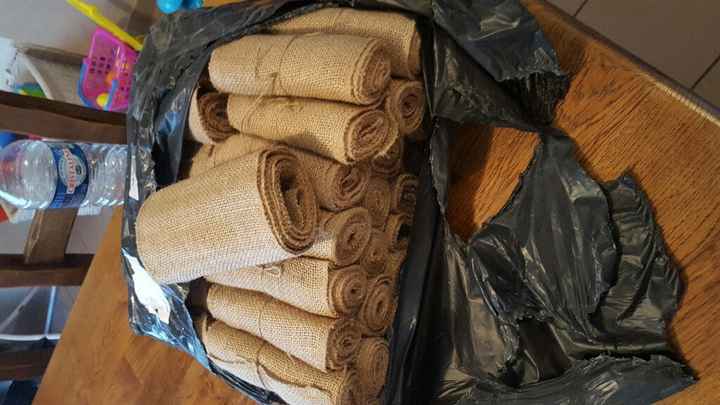 Chemin de table en jute arrives ? - 1