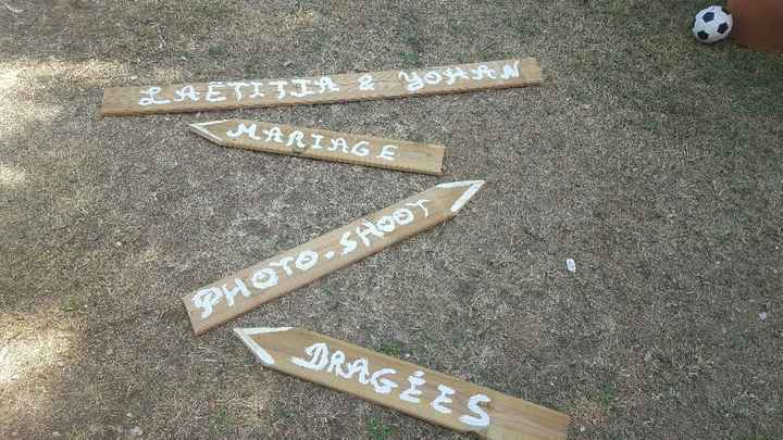 Panneau fait main - 1