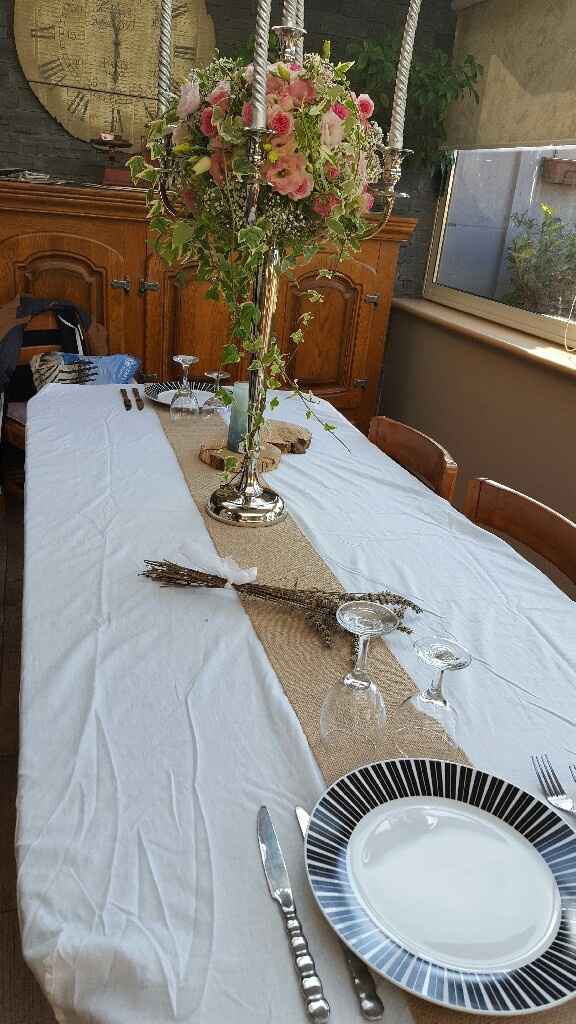 Essai décoration table - 2