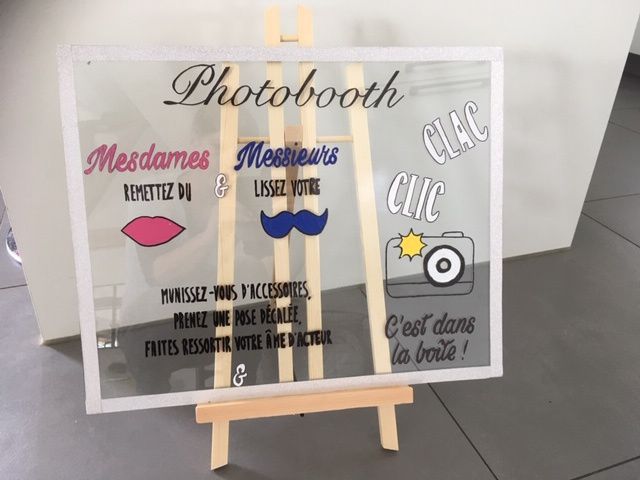 panneau photobooth
