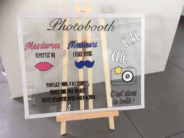 panneau photobooth