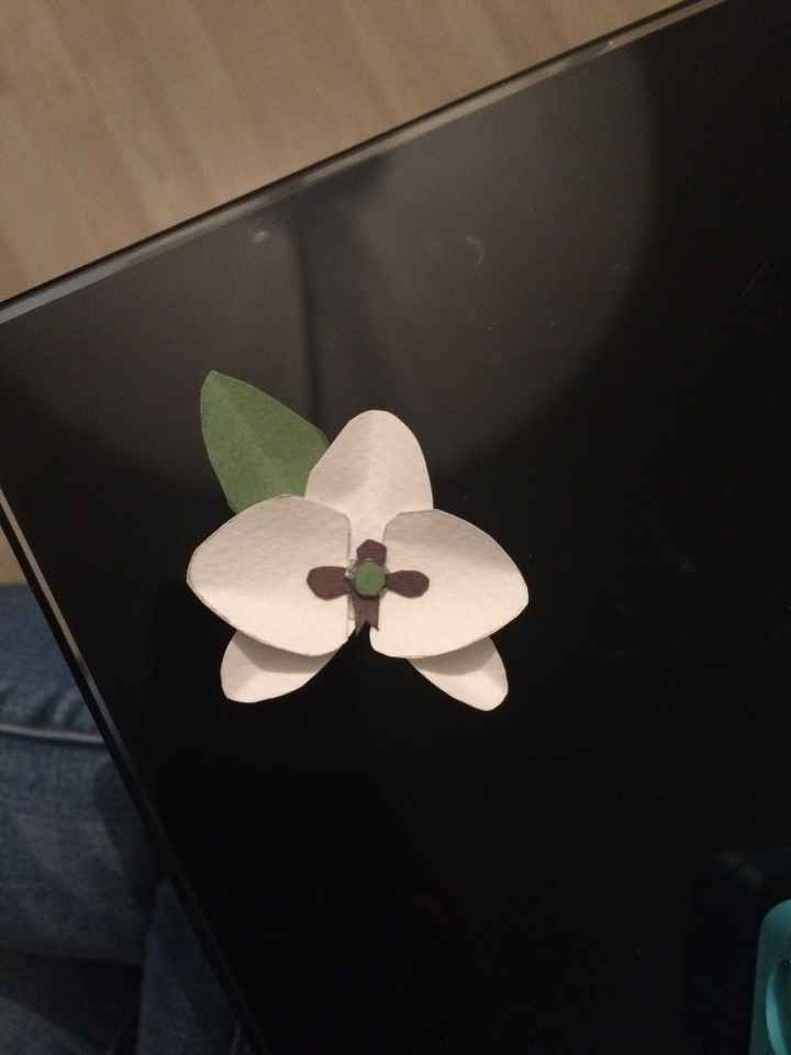  Orchidée papier - 1