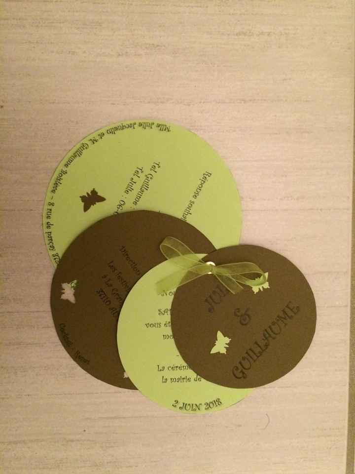  Faire part terminés !! - 2