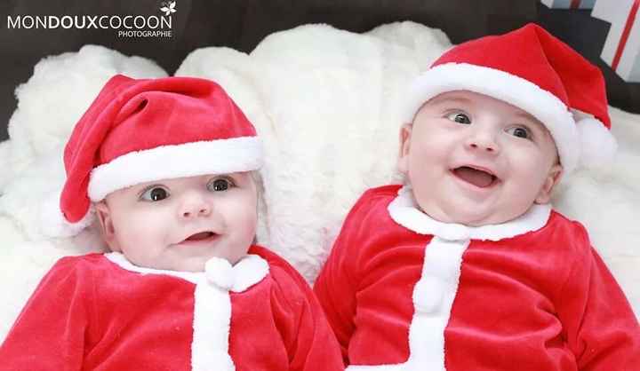 Les photos de noël de nos babychoux  - 2