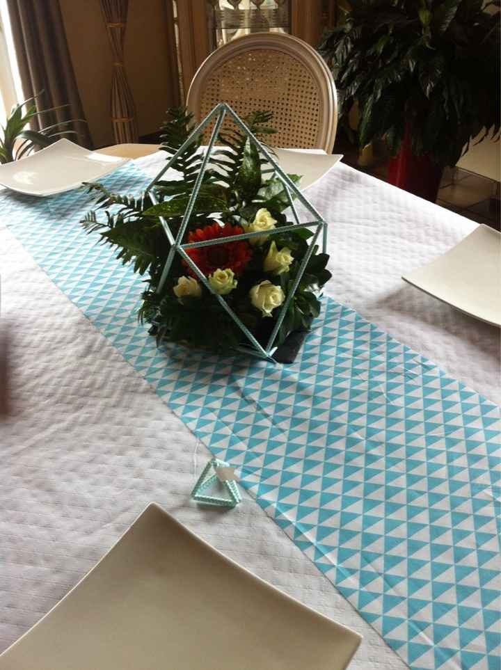 Centre de table geometrique - fan ou pas fan? - 1