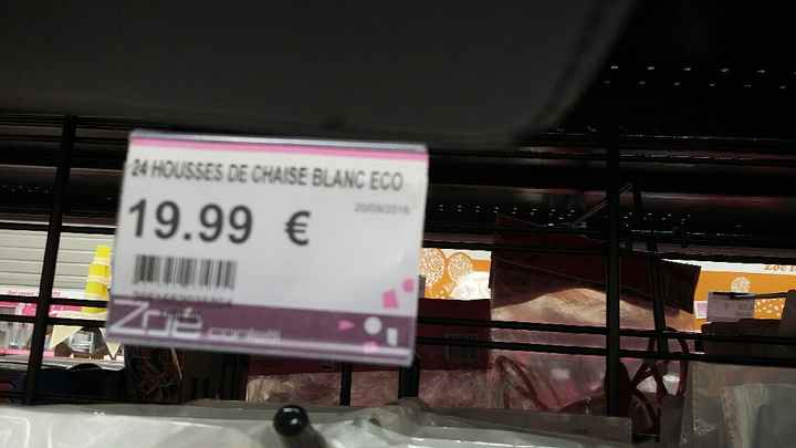 Housse de chaise - 1