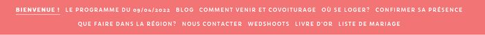 Site web mariage 1