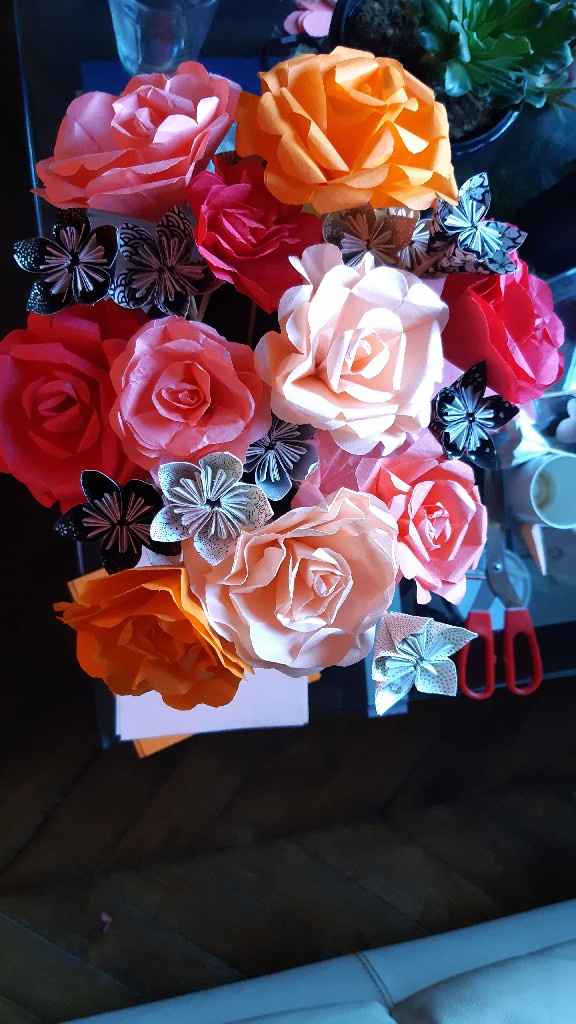 Bouquets en origami : vos astuces - 1