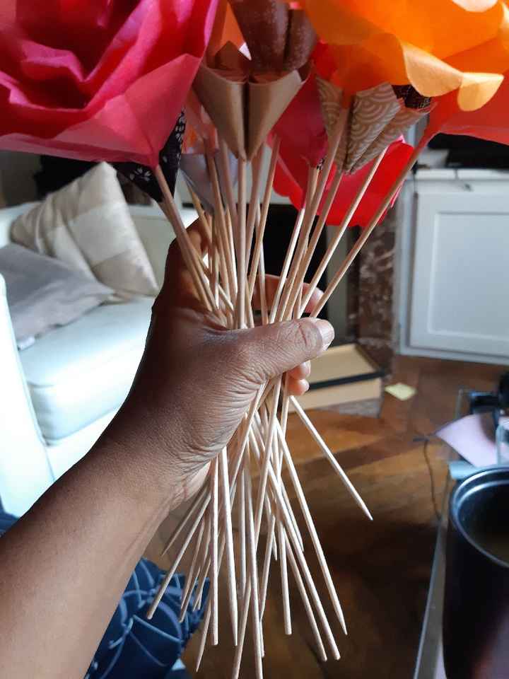 Bouquets en origami : vos astuces - 1