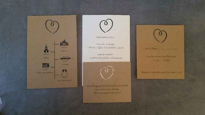 Faire part terminés ! - 1