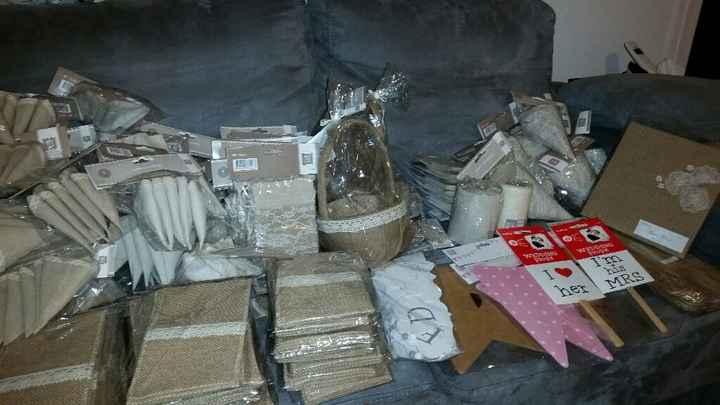 Recevoir une partie de sa déco... - 1