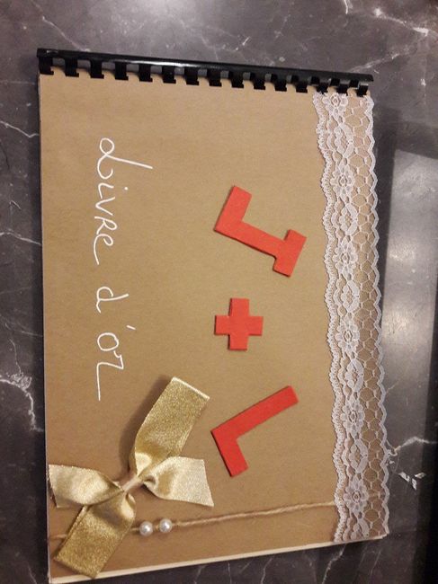  Livre d'or made hands - 1