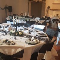 Merci à ma main d'oeuvre pour m'avoir aidée pour la déco :)