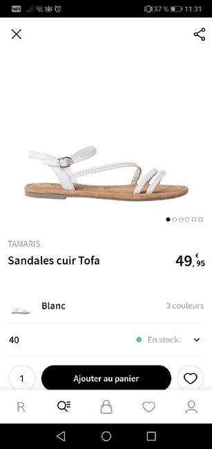 Chaussures plates - 1