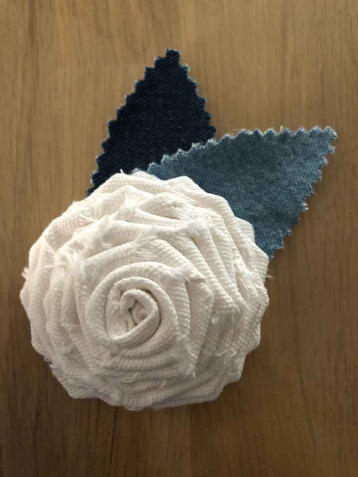 Thème blue Jeans et blanc Denim - 1