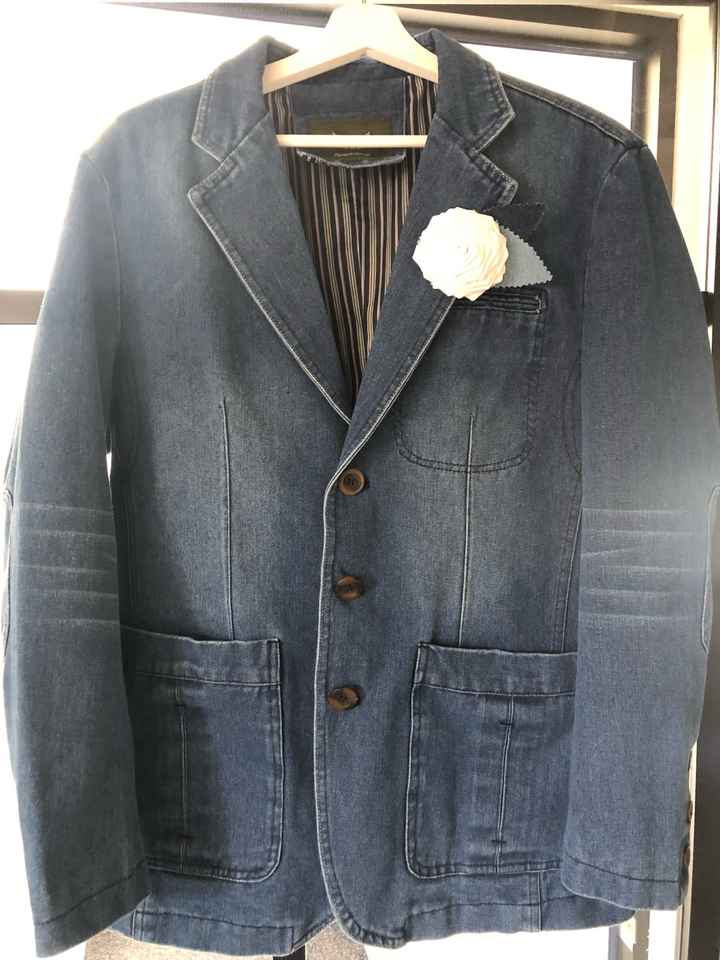 Thème blue Jeans et blanc Denim - 2