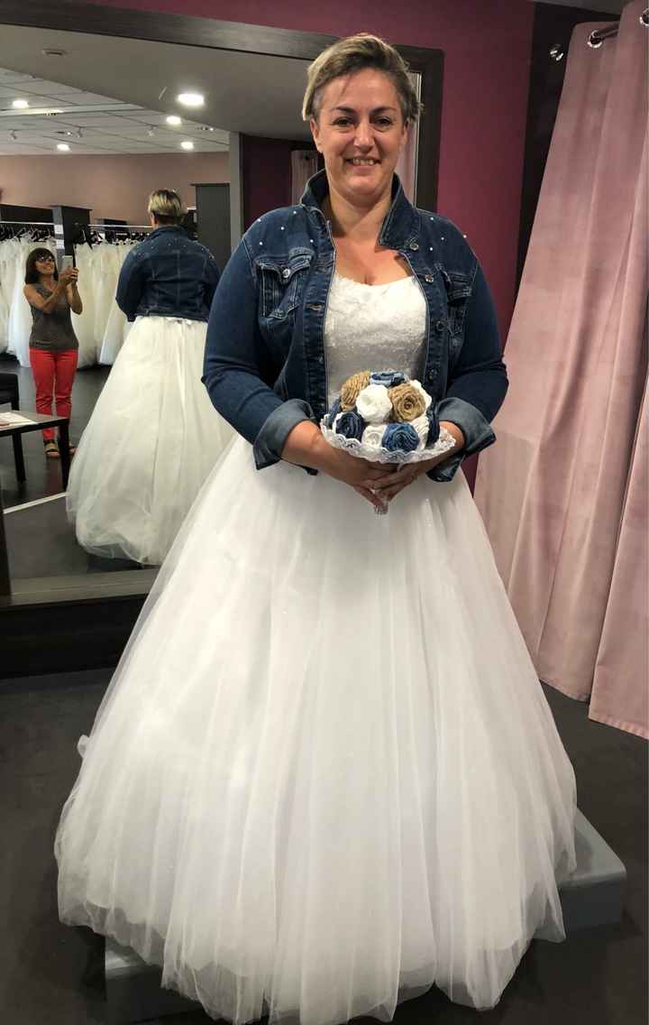 Robe de mariée en jean -  fan ou pas fan? - 1