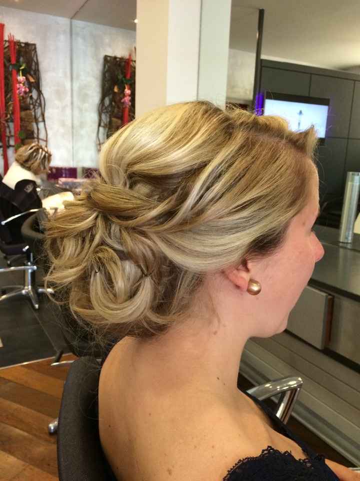 Essai coiffure de mariage - 3