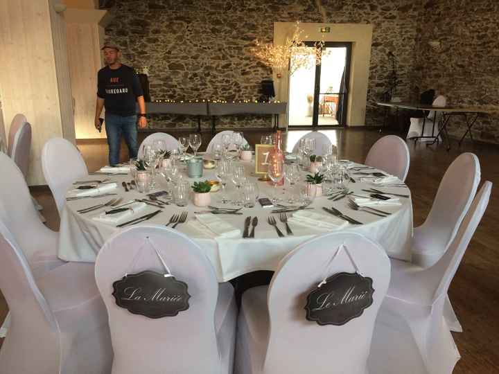  Décoration salle avant jour j - 4