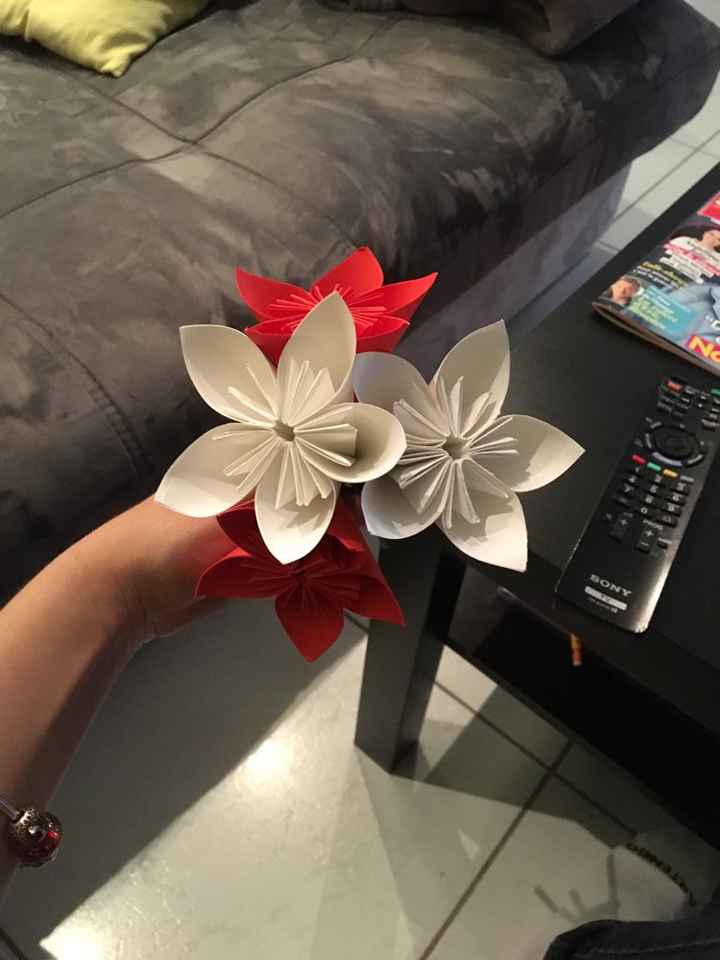 Fleur en papier - 1