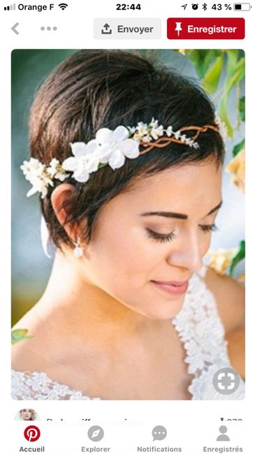 J'ai craqué !!! J'ai tout fait couper, je serai donc une mariée aux cheveux courts! 8