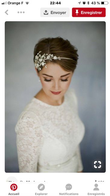 J'ai craqué !!! J'ai tout fait couper, je serai donc une mariée aux cheveux courts! 10