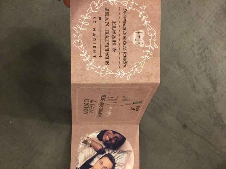 Mes échantillons de faire part - 2