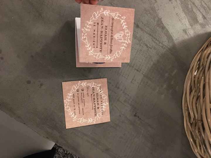 Mes échantillons de faire part - 5