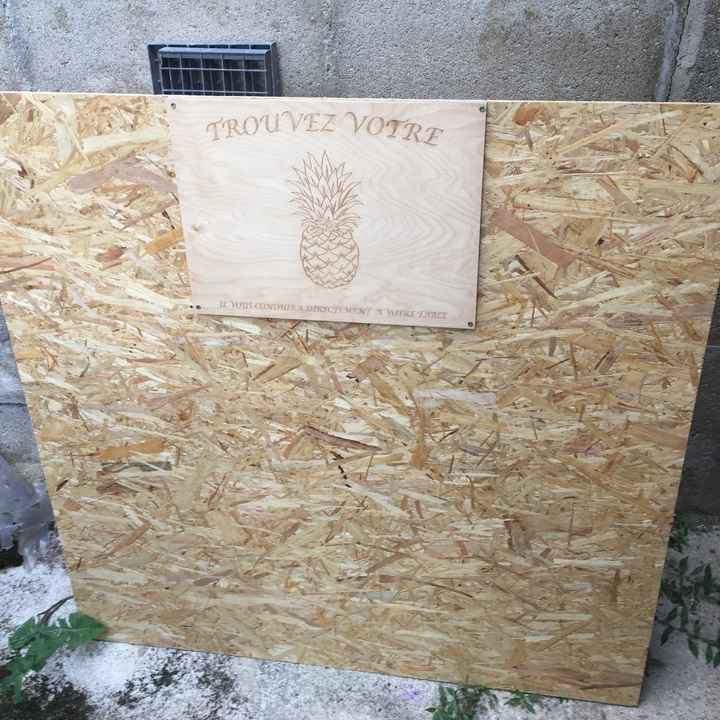 Décoration sur le thème exotique et ananas - 7