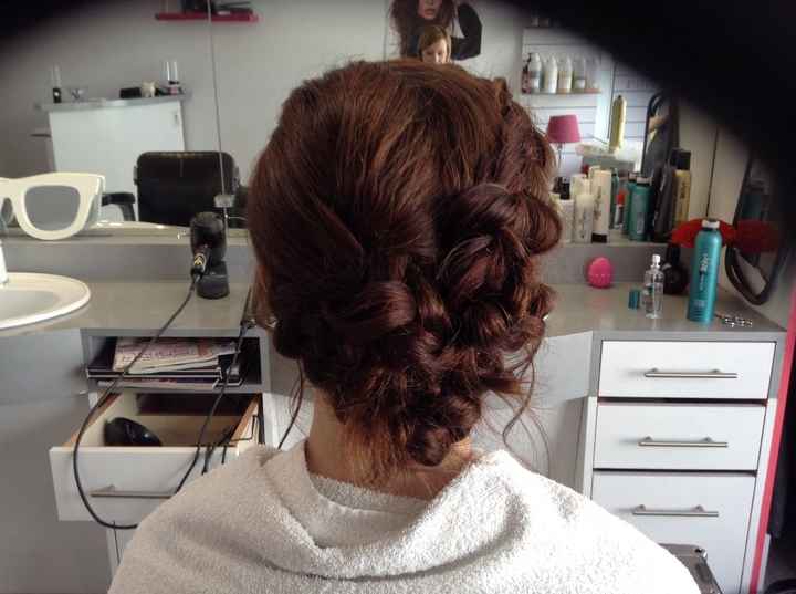 Le chignon tresse