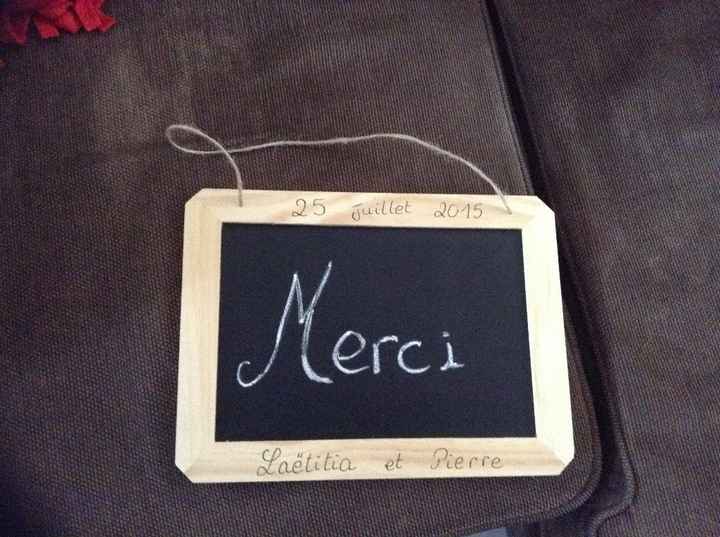 remerciement
