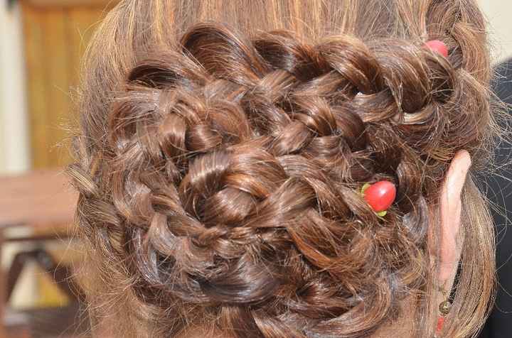 dans le chignon