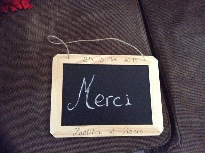 remerciement