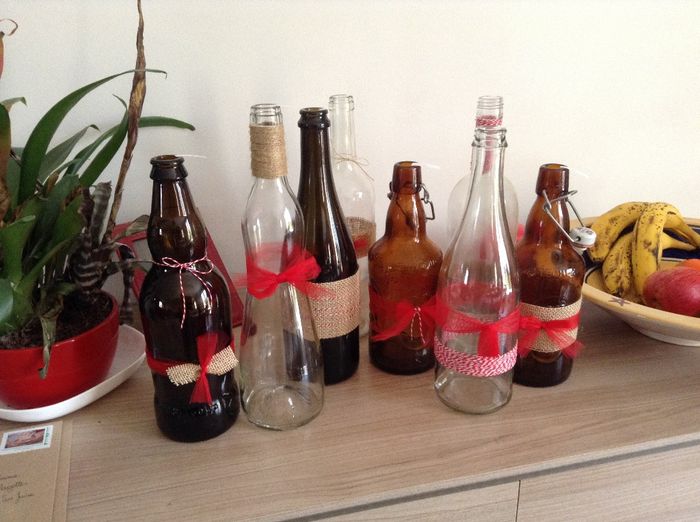 les bouteilles